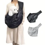 Large Capacity Winter Warm Pet Dog Carrier Portable Shoulder Bag