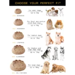 Fluffy Dog Bed Winter Warm Large Pet Products Small Sofa Baskets - Image 6