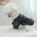 Waterproof Dog Coat Snow Winter Leather Outfit For Small Medium Animal