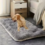 Large Plush Dog Bed Sofa Thickened Super Soft Polyester Pet - Image 5