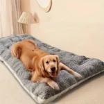 Large Plush Dog Bed Sofa Thickened Super Soft Polyester Pet