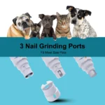 Dog Nail Grinder USB Rechargeable Electric Pet Claw Grinder & Trimmer - Image 4