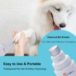 Dog Nail Grinder USB Rechargeable Electric Pet Claw Grinder & Trimmer - Image 2