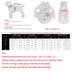 Winter Pet Puppy Hoodie Sweater For Small Medium Dogs - Image 7