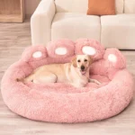 Fluffy Dog Bed Winter Warm Large Pet Products Small Sofa Baskets - Image 2