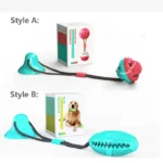 Dogs Food Toys Silicon Suction Cup Tug Interactive Dog Ball Toy - Image 6