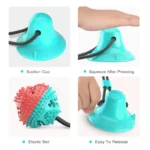 Dogs Food Toys Silicon Suction Cup Tug Interactive Dog Ball Toy - Image 4
