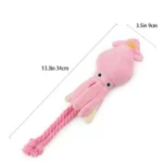 Supet Pet Octopus Plush Rope Toy Is Bite-resistant, Fun and Interactive, - Image 3
