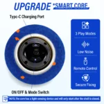 Smart Interactive Dog Toy, Indestructible E-TPU Toy Ball for Aggressive Chewers, - Image 3